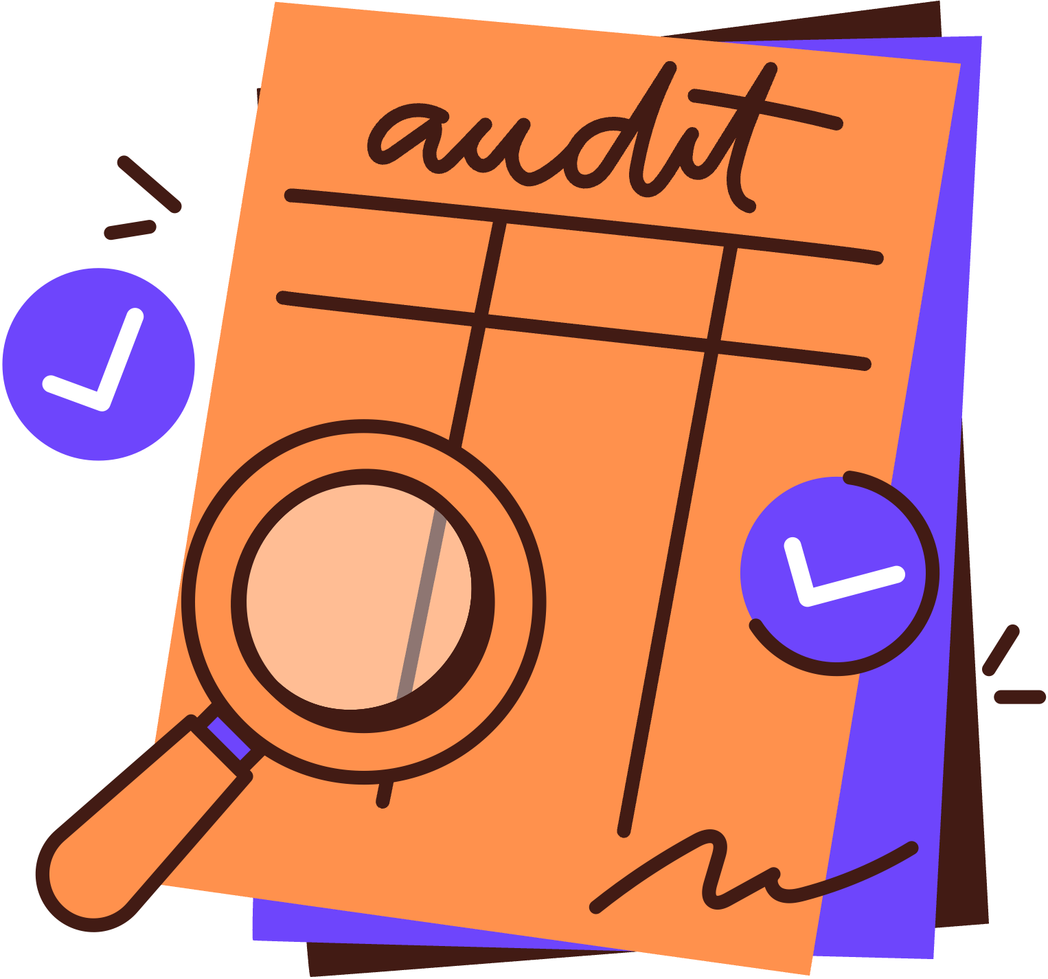 Ilustración para Auditorías de Cumplimiento